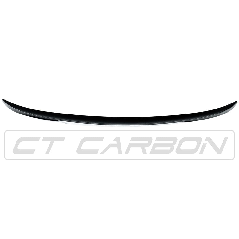 BMW 3 Series F30 2012-2018 & M3 F80 2014-2020 Sedan/Saloon Matte Black Boot Lip Trunk Spoiler – M Performance/MP Style Rear Decklid Tail Wing | OEM+ Fit | CT Carbon BLAK