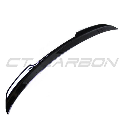 BMW 4 Series F32 Coupe Gloss Black Boot/Trunk Lip Spoiler – PS Style ABS Rear Wing Boot Lid/Tailgate Spoiler, M Sport 2013-2020 | Piano Black | 420i 430i 435i 440i | Blak by CT Carbon