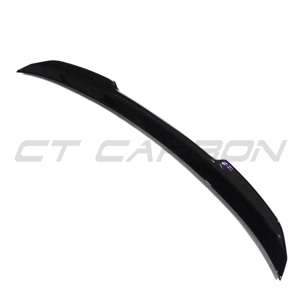 BMW 4 Series F32 Coupe M Sport Boot Lip Spoiler - Gloss/Piano Black PS Style Rear Trunk Wing - ABS Boot Lid Lip for 420i 428i 430i 435i 440i (2013-2020) - CT Carbon BLAK
