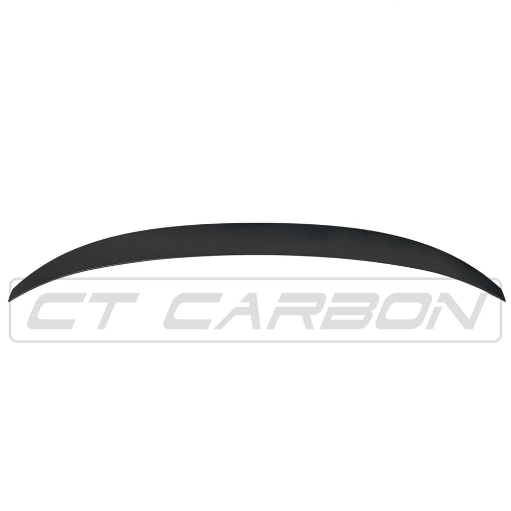 BMW 4 Series F32 Coupe 2013-2020 Boot Lip Spoiler - Satin Matte Black M Performance/MP Style Rear Lip Wing | Trunk/Boot/Decklid Tailgate Spoiler | CT Carbon ABS OEM+ Fit