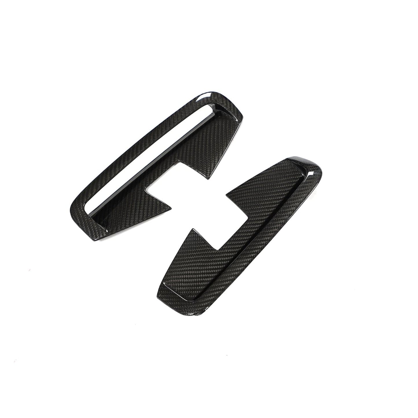 BMW 4 Series G22/G23 2020–2025 Carbon Fibre Side Vents (Air Extractors) for M Sport – Side Gills, Fender/Wing Outlet Trim, M Performance Style Gloss Carbon Side Grille Covers for Coupé & Cabriolet (Pair)