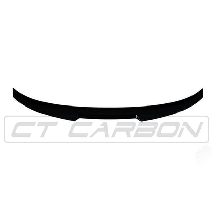 BMW 4 Series Gran Coupe F36 Rear Lip Spoiler Gloss Black – M4 Style Boot/Trunk/Tailgate Lip – Piano Black OEM+ Aero Wing | 2013–2020 | M Performance Look | CT Carbon BLAK
