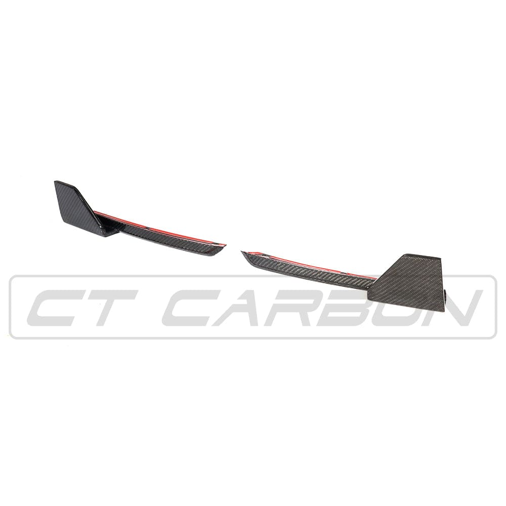 BMW X3 G01 2017-2021 Genuine Carbon Fibre (Fiber) Rear Corner Spats | Rear Bumper Corner/Side Splitters & Extensions | Valance Corner Trims/Canards | Diffuser Corner Covers – CT Carbon