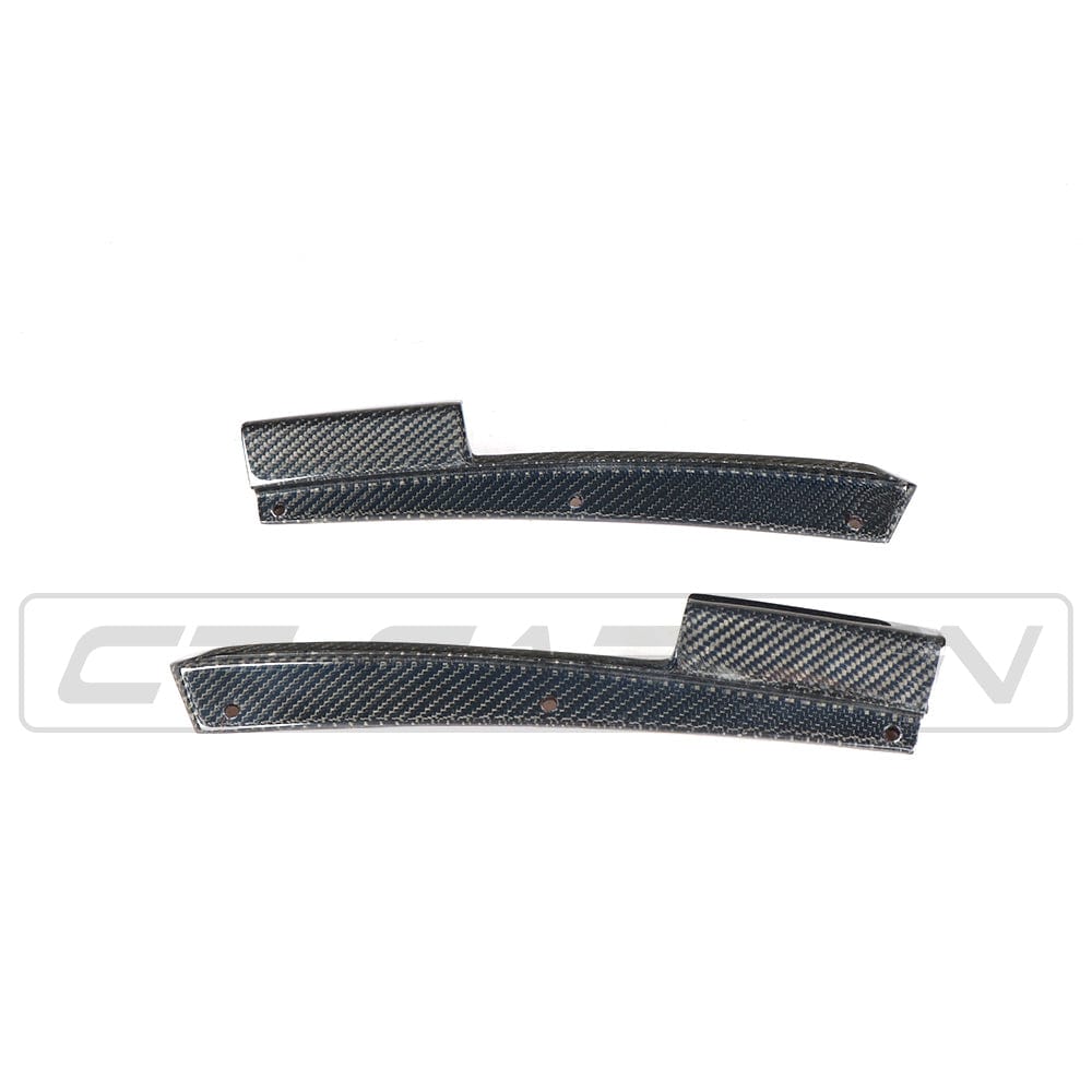 BMW X3 G01 2017-2021 Genuine Carbon Fibre (Fiber) Rear Corner Spats | Rear Bumper Corner/Side Splitters & Extensions | Valance Corner Trims/Canards | Diffuser Corner Covers – CT Carbon