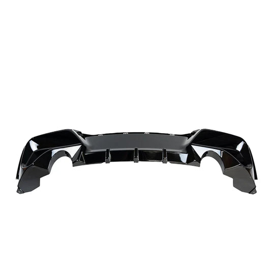 BMW 1 SERIES & M135I F20 PRE-LCI EVO-1 GLOSS BLACK REAR DIFFUSER BY ZAERO (2011-2015, F20 F21)