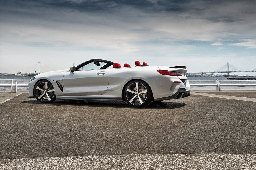 BMW 8 Series G14 & M8 F91 Convertible Carbon Fibre Rear Spoiler by 3DDesign (2019+)