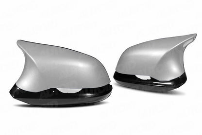 AUTOID TRE Performance Painted Wing Mirror Caps/Covers & Gloss Black Bezels for BMW F20 F30 F87 (1/2/3/4 Series, M2, i3 I01, X1 E84) â€“ OEM Colour Matched Replacement