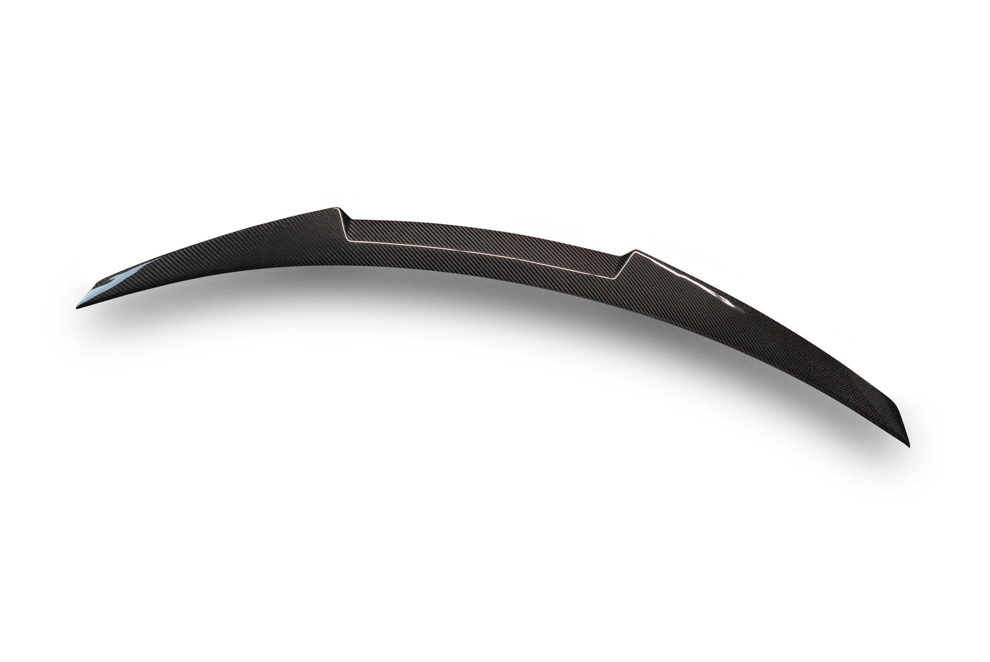 AUTOID M4 Style Carbon Fibre (Carbon Fiber) Rear Boot Lip Spoiler for BMW 2 Series Coupe F22 & M2 F87 2014-2022 - Trunk/Decklid Tail Spoiler/Rear Wing - Fits M235i M240i M2 & M2 Competition - Gloss CFRP 2x2 Twill, OEM Fit