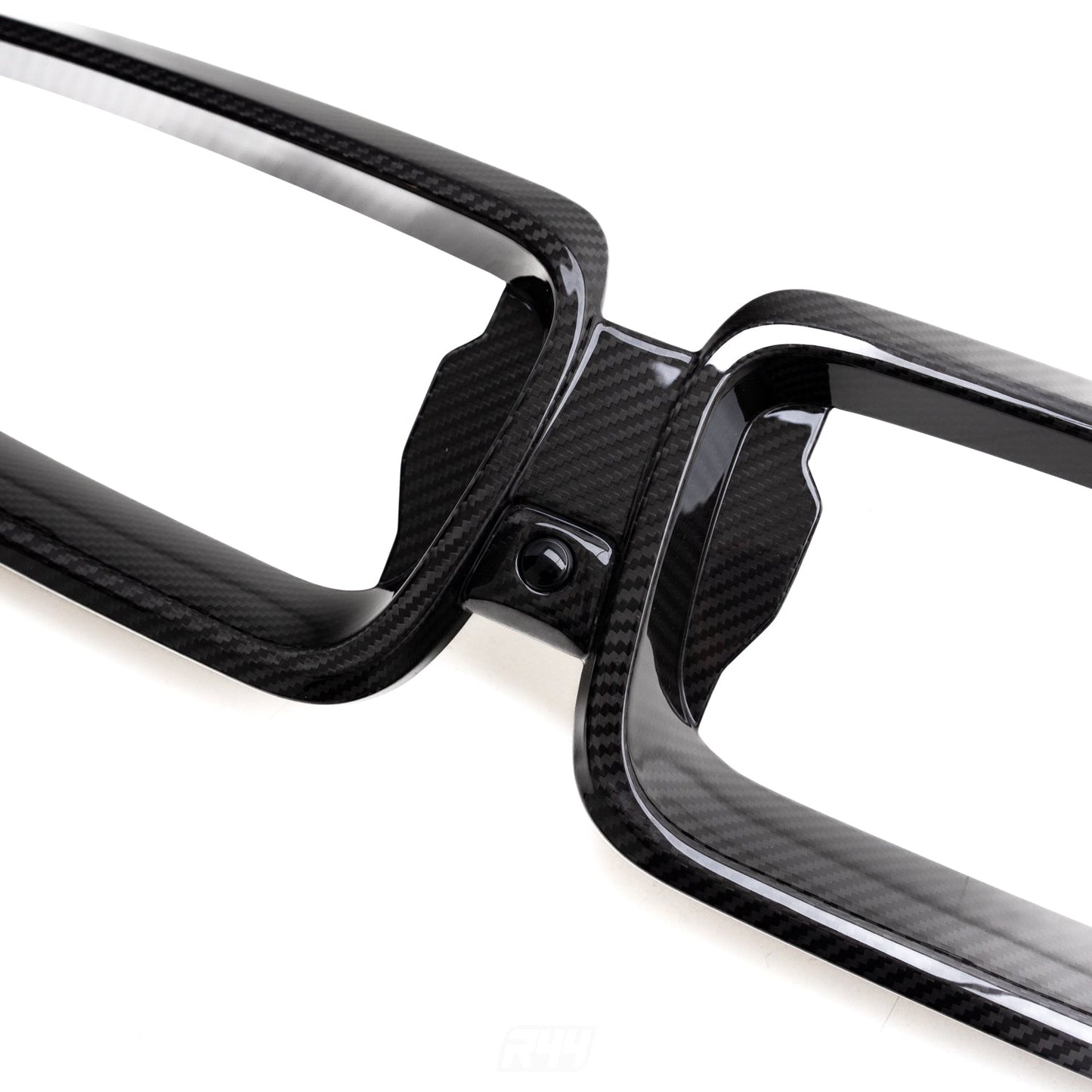 MHC+ BMW 2 Series Front Grille Surround In Gloss Pre Preg Carbon Fibre (G42 inc. M240i)