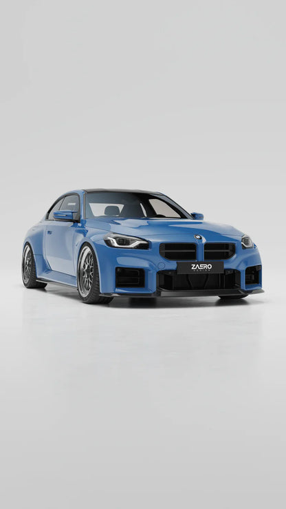 BMW M2 G87 EVO-S Gloss Black Side Skirts by ZAERO (2023+)