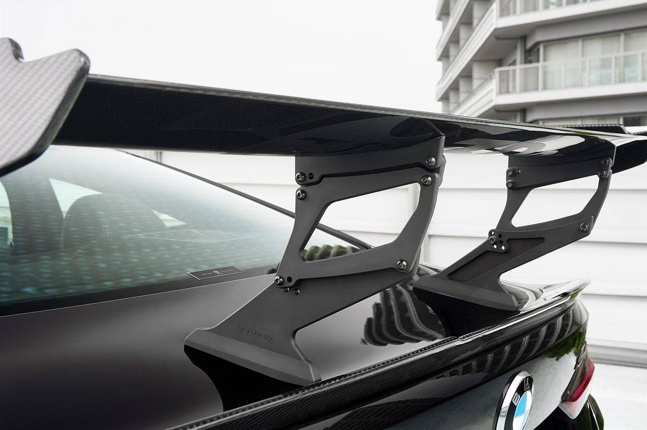 BMW M4 G82 Rear Wing/Trunk Spoiler - 3D Design Japan CFRP (Carbon Fibre/Fiber) Performance Aerofoil for M4 Coupe (2020+) - Boot Lid Wing, Track Downforce Upgrade