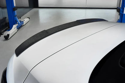 BMW M4 G83 Convertible Carbon Fibre Rear Spoiler by 3D Design (2020+)