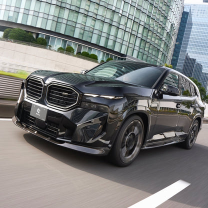 BMW XM G09 Front Lip Spoiler / Splitter by 3D Design – Carbon Fiber (Carbon Fibre) Bumper Lip, Chin Spoiler, Front Air Dam, Aero Body Kit Upgrade 2023+