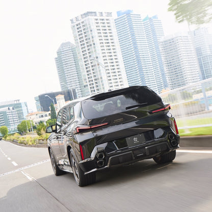 BMW XM G09 Carbon Fibre/Fiber Rear Diffuser – 3D Design Rear Valance, Rear Bumper Diffuser, Rear Splitter, Lower Bumper Trim, Under Spoiler Aero (2023+), Body Kit Upgrade