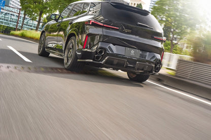 BMW XM G09 Carbon Fibre/Fiber Rear Roof Spoiler Wing | 3D Design (3DDesign) | Roof Lip Tailgate Spoiler Hatch Wing 2023+ OEM Fit