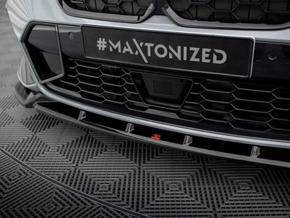 Maxton Design - FRONT SPLITTER V.1 BMW 3 M340I / M-PACK G20 / G20 FACELIFT