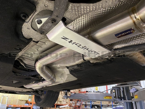 Garage Whifbitz Aluminium Chassis Cross Brace for BMW M2 M3 M4  Exhaust Clearance for Aftermarket Exhaust & Mid Pipe Upgrades