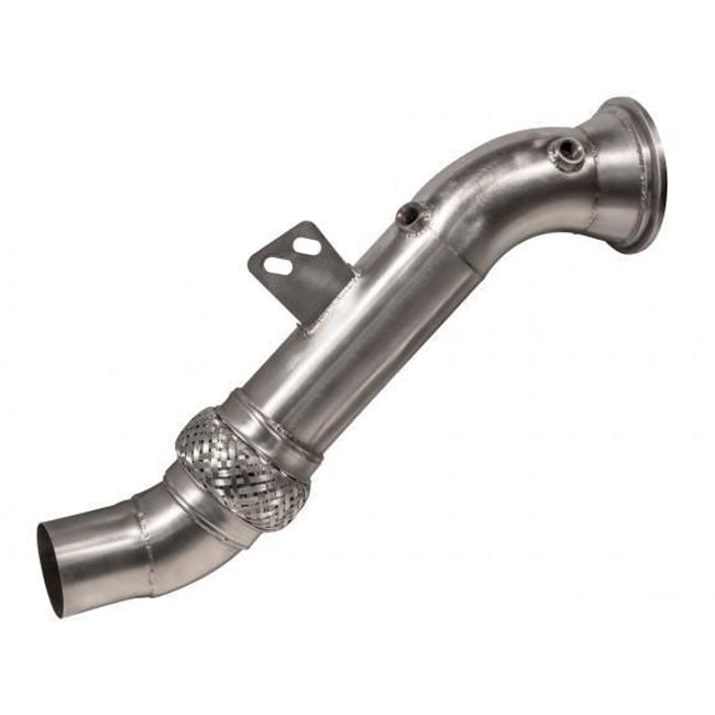 BMW 5 Series 540i B58 G30/G31 Turbo Downpipe | High-Flow Catted Sports Cat or Catless Decat Front Pipe | 3.5in 88.9mm Stainless Performance Exhaust | Primary/Pre-Cat Replacement | Stage 2 | Cobra Sport