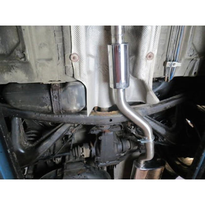 BMW Z3 1.9i M44 (M44B19) Cat-Back/Catback Performance Sports Exhaust by Cobra Sport - E36/7 Roadster Back Box & Centre Section, 57mm (2.25in) Pipework, TP67 120x80 Oval Tip, Bolt-On Upgrade