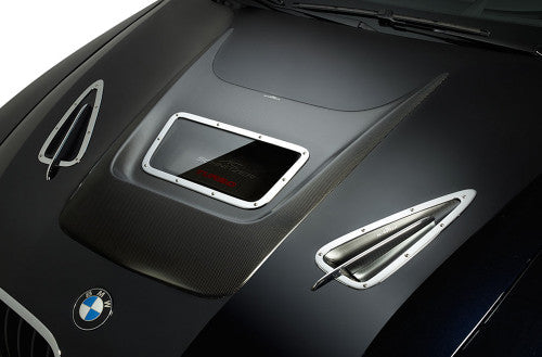 Genuine AC Schnitzer Carbon Fibre Bonnet Louvres (Pair) for BMW X5 E70 2007–2013 – Carbon Fiber Hood Vents, Heat Extractor Air Outlet Grilles – Exterior Styling Upgrade, OEM+ Fitment
