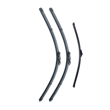 SEAT LEON 1P LATE Hatchback May 2009 to Dec 2012 Wiper Blade Set - Easy Fit Video Tutorial