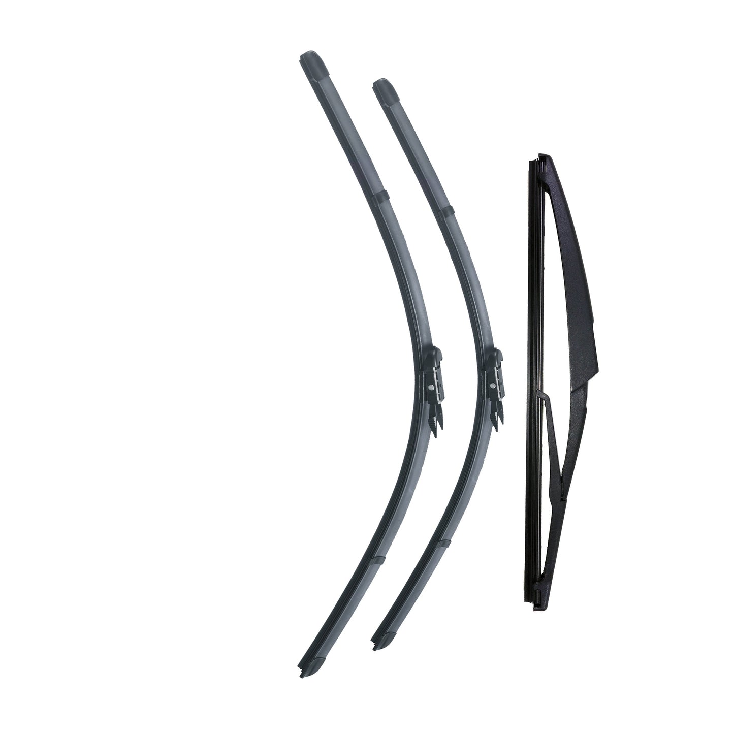 SMART FORTWO Coupe Jan 2007 to Oct 2014 Wiper Blade Set - Easy Fit Video Tutorial