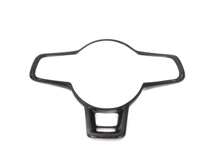 ECS Tuning Steering Wheel Hub Overlay - Black Carbon Fibre - Golf MK7/MK7.5
