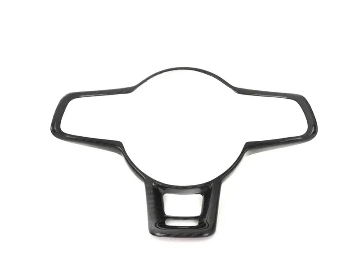 ECS Tuning Steering Wheel Hub Overlay - Black Carbon Fibre - MK5 Polo