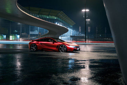 AC Schnitzer Carbon Fibre/Carbon Fiber Front Cooling Ducts/Brake Cooling Kit for BMW i8 (2014-2020) - CFRP Front Bumper Air Inlet/Intake Scoops Vents - Fits Coupe & Roadster - Performance Aero Upgrade