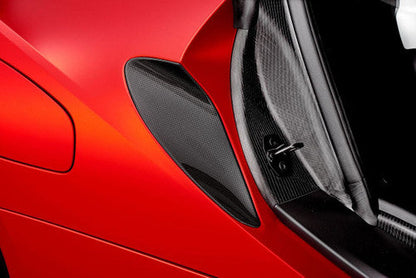 Genuine AC Schnitzer Carbon Fibre Door Handle Recess Covers/Protectors for BMW i8 - Carbon Door Bowl/Handle Cup Surround Trim Inserts Set, Exterior Carbon Upgrade 2014–2020 Coupe & Roadster