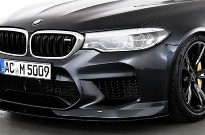 AC Schnitzer Carbon Fibre Front Canards / Dive Planes for BMW M5 F90 (incl. Competition) – CFRP Front Bumper Winglets, Aero Fins & Spoiler Elements – Gloss OEM+