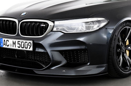 AC Schnitzer Carbon Fibre Front Canards / Dive Planes for BMW M5 F90 (incl. Competition) – CFRP Front Bumper Winglets, Aero Fins & Spoiler Elements – Gloss OEM+