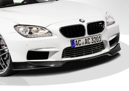 AC Schnitzer Carbon Fibre (Carbon Fiber) Front Lip Splitter Spoiler CFRP for BMW M6 Gran Coupé F06 – Front Bumper Lip, Aero Chin Spoiler, Valance Extension, Gloss Performance ACS Upgrade