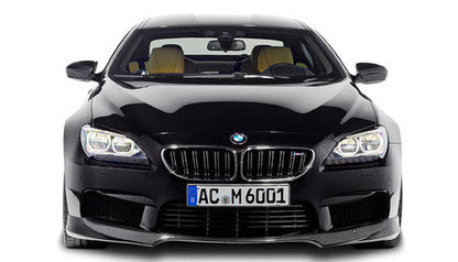 AC Schnitzer Carbon Fibre (Carbon Fiber) Front Lip Splitter Spoiler CFRP for BMW M6 Gran Coupé F06 – Front Bumper Lip, Aero Chin Spoiler, Valance Extension, Gloss Performance ACS Upgrade