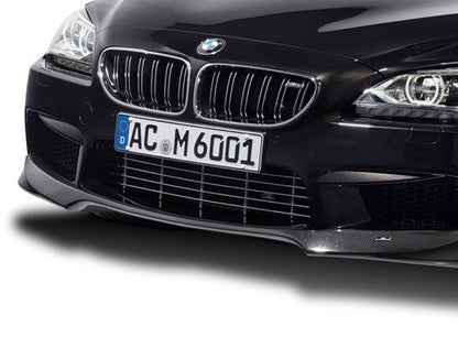 AC Schnitzer Carbon Fibre (Carbon Fiber) Front Lip Splitter Spoiler CFRP for BMW M6 Gran Coupé F06 – Front Bumper Lip, Aero Chin Spoiler, Valance Extension, Gloss Performance ACS Upgrade