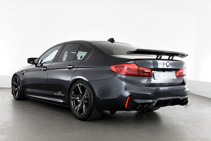 AC Schnitzer Carbon Fibre/Fiber Rear Wing Spoiler for BMW M5 F90 (2018-2023) | Bootlid/Trunk Wing Boot Spoiler, Performance Aerofoil, M5 Competition Carbon Rear Spoiler, Downforce Track Wing, BMW F90 Styling Upgrade
