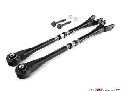 BMW Adjustable Rear Camber Arms Set / Rear Lower Control Arms Wishbones by ECS Tuning – Billet Alignment Links Kit for E36/E46 3 Series, E36/E46 M3, Z4 E85/E86, X3 E83