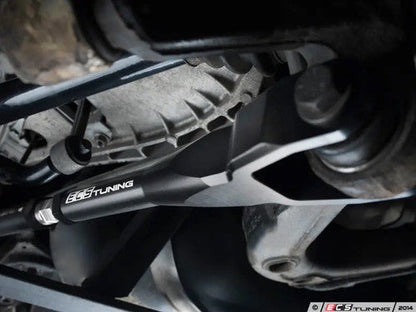 BMW Adjustable Rear Camber Arms Set / Rear Lower Control Arms Wishbones by ECS Tuning – Billet Alignment Links Kit for E36/E46 3 Series, E36/E46 M3, Z4 E85/E86, X3 E83