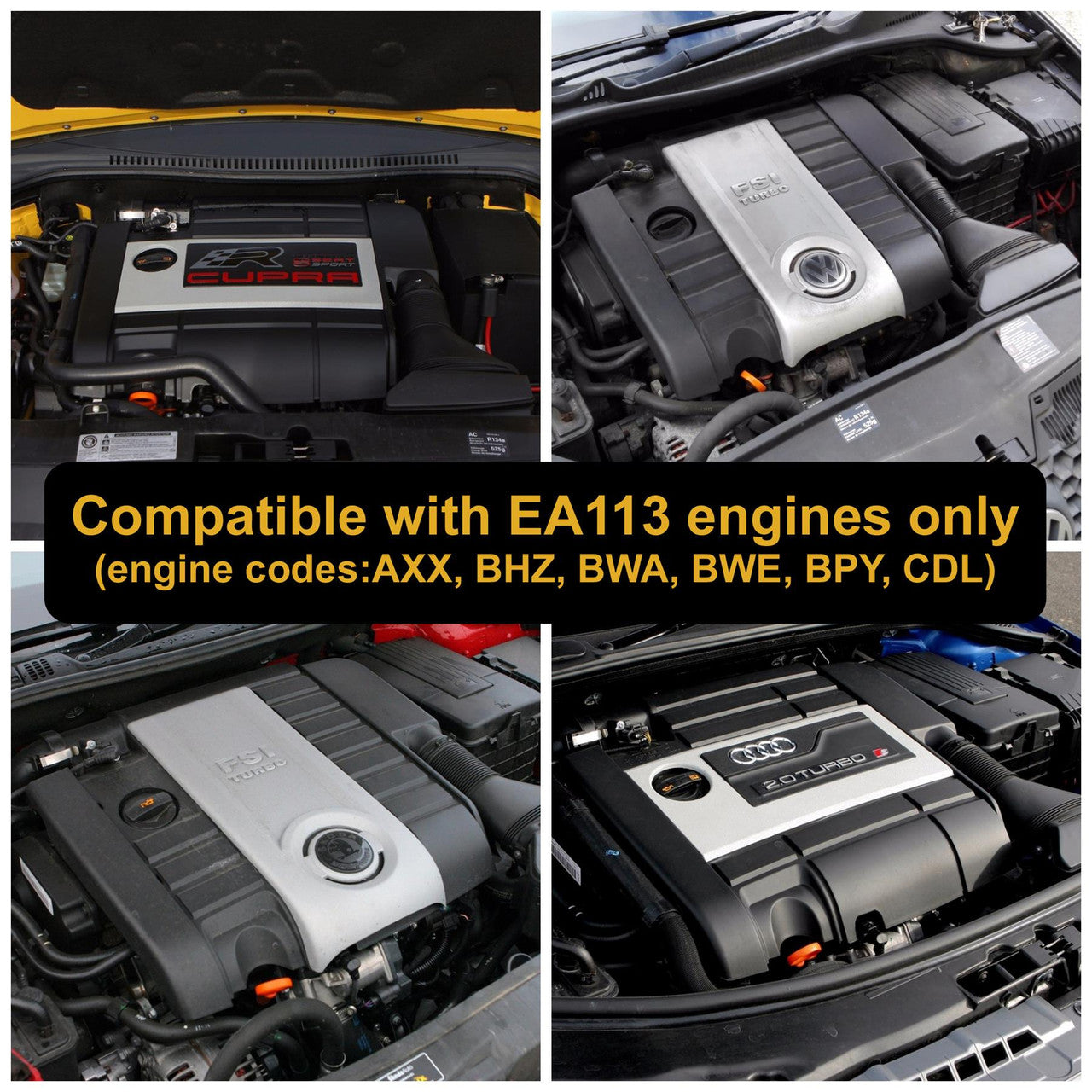 RamAir Performance Oversized Induction Kit - VAG Group EA113 2.0 TFSI Engines