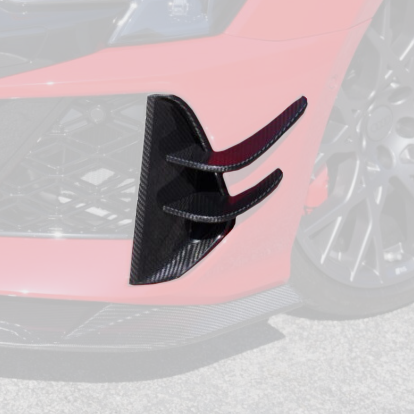 Audi RS3 8Y.5 Front Vent Canards/Wings GT Style
