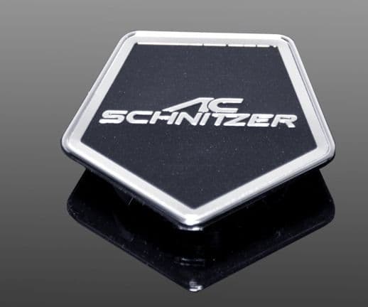 Genuine AC Schnitzer (ACS) Type VIII Type 8 Wheel Centre/Center Cap Hub Cover Badge Emblem for BMW Alloy Rims – OEM Clip-In Logo Cap – Fits Type VIII & Type VIII Forged Wheels – Part 361310510