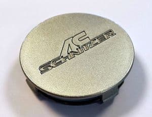 AC Schnitzer Centre/Center Cap Silver – Genuine OEM Replacement Wheel Hub/Rim Cap Badge Emblem – Fits Type II, Type III, Type II Racing, Type III Racing (Type I except 7.5Jx16) – For AC Schnitzer/BMW ACS Alloys – Part 36133897 – Replaces 3613 10 110