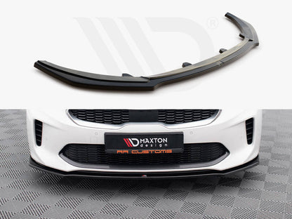 Maxton Design - FRONT SPLITTER V.1 KIA STINGER GT (2017-2023)