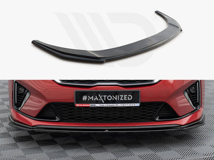 Maxton Design - FRONT SPLITTER V.1 KIA CEED GT / GT-LINE MK3 / PROCEED MK1