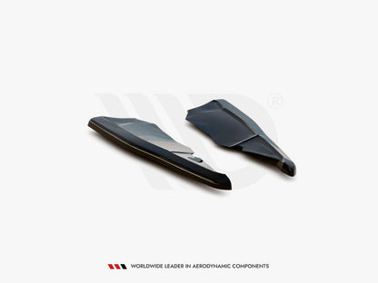 Maxton Design - REAR SIDE SPLITTERS SKODA KODIAQ SPORTLINE *VERSION WITH MUDFLAPS* (2017-2021)