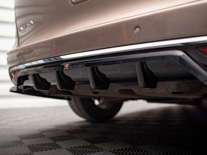 Maxton Design - CENTRAL REAR SPLITTER (VERTICAL BARS) CHRYSLER PACIFICA MK2