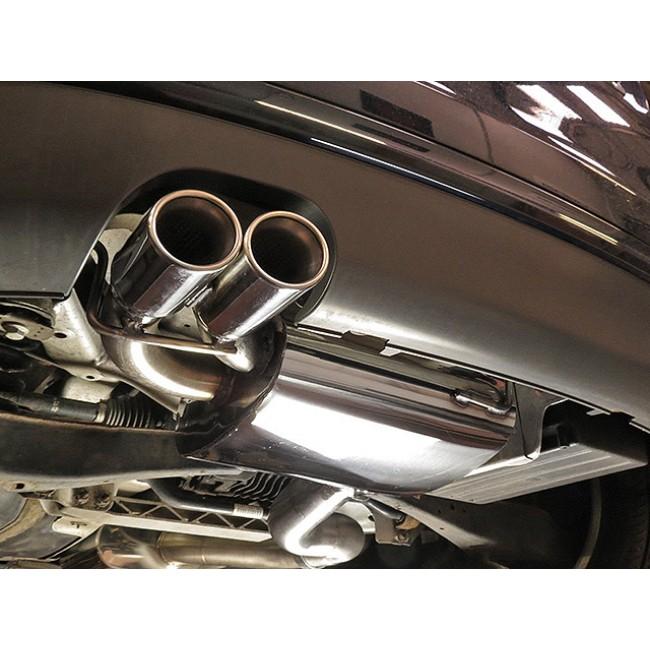Audi A3 8P 2.0 TFSI Quattro 3dr Cat Back Exhaust | Cobra Sport 3 Inch (76mm) Stainless Performance Cat-Back System | 2.0T AWD Hatch | Resonated or Non-Resonated | UK Made Sports Exhaust Upgrade