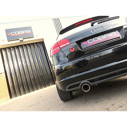 Cobra Exhausts - Audi A3 (8P) 2.0 TDI 2WD (2008-12) (5 Door) Single Tip Cat Back Performance Exhaust