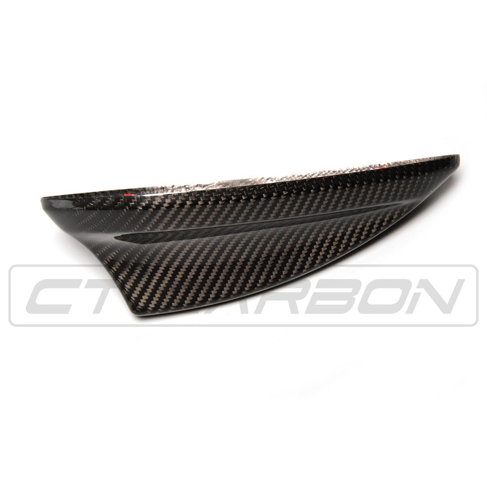 CT Carbon Dry Carbon Fibre Shark Fin Roof Aerial/Antenna Cover Cap for BMW F-Series Fxx – F87 M2/M2C, F80 M3, F82/F83 M4, F22 2 Series, F30/F31 3 Series, F32 4 Series – Pre-Preg Overlay, M Performance Style