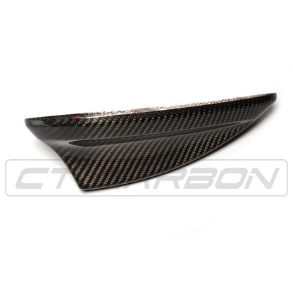 BMW F-Series Real Carbon Fibre Shark Fin Antenna/Aerial Cover Cap Overlay - Fits F87 M2/M2 Competition, F80 M3, F82/F83 M4, F22 2 Series, F30/F31 3 Series, F32 4 Series - Roof Antenna Fin Trim by CT Carbon
